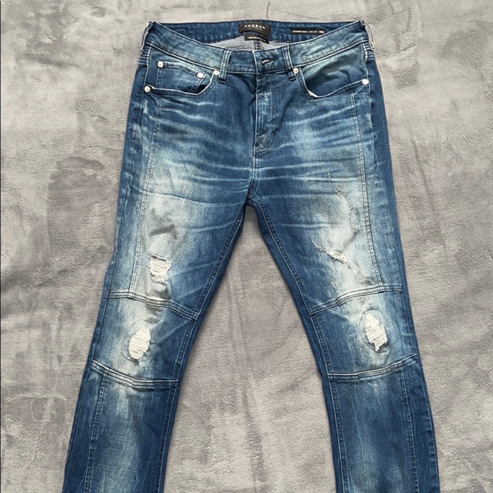 PacSun Distressed Stacked Skinny Jeans